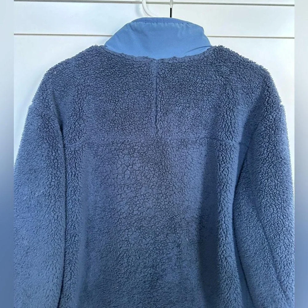 North Face Mens Campshire Fleece Full Zip Jacket Navy‎ Blue XL